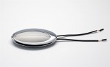 Clayton Machine Interior Lights DM-402 Chrome plated, 12V wedge bulb included, Frosted lens, Dimensions: 4.5" x 2" x .75" thumbnail 1