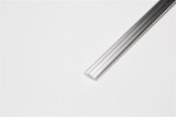 Clayton Machine Aluminum Trim TRIM-01-6 Body Molding, Trim, Ribbed, Aluminum, Natural, 6 ft. Length, Each thumbnail 1