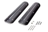 Clayton Machine Ignition Coil Covers LSC-02-B Sold as a Pair, Fits GM LS engines existing coil bracket mounting points, 6063-T6 aluminum, Black powder coate thumbnail 2