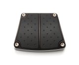 Clayton Machine Anodized Billet Aluminum Pedal Pads BPM-206-B Pad, Brake or Clutch Position, Rectangle, Aluminum, Black Anodized, 3.00 in. x 3.75 in., Manual, Each thumbnail 2