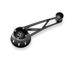 Clayton Machine Truss-Style Window Cranks PT-403 Cranks, Black Powdercoated, Design, Triangular Cut-Outs, 1/2 in.-16 Spline Drive, Pair thumbnail 1