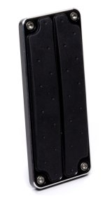 Clayton Machine Anodized Billet Aluminum Pedal Assemblies TA-206-DBW drive-by-wire pedal pad black with rubber inserts thumbnail 2