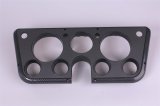 Clayton Machine Direct-Fit Gauge Mounting Panels 6772-C Panel, Plastic, Carbon Fiber Look, Accepts Factory Gauges, Chevy/GMC, Pickup, Each thumbnail 1