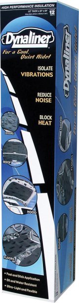 Dynamat Dynaliners 11103 Sound Deadener, Dynaliner, 54 in. x 32 in. Sheet, 0.500 in. Thick, Self-Adhesive, Each thumbnail 4