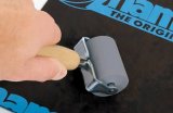 Dynamat Sound Deadener Installation Tools 10007 Roller, Professional, Wood, 2.0 in. Wide Solid Rubber Roller, Each thumbnail 1