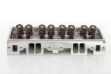 FLOTEK 180cc Small Block Chevy Cylinder Heads 101-505 Head, 180cc, Assembled, Hydraulic Roller, 64cc, Angled Plugs, 0.550 in. Maximum Lift, Cast Aluminum, Natural, Chevy, Block, Each thumbnail 3