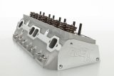 FLOTEK 200cc Small Block Chevy Cylinder Heads 1200-HRAC-505A Head, 200cc, Hydraulic Roller, Angled, Aluminum, Assembled, Chevrolet, Gen I, 305/307/327/350, Each thumbnail 2