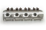FLOTEK 190cc CNC Small Block Ford Cylinder Heads 2190-HRCNC-505 Head, 190cc, Assembled, Aluminum, Natural, Ford, Windsor, Each thumbnail 1