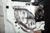 HushMat Door Kits 10201 HushMat, Kit, Sound Deadening/Insulation, Easiest To Install, 1.5 mm thick, Silver, Self-Adhesive, 550 Degrees, 10 sq ft, 12in x 12in, Set of 10 thumbnail 4