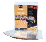 HushMat Door Kits 10201 HushMat, Kit, Sound Deadening/Insulation, Easiest To Install, 1.5 mm thick, Silver, Self-Adhesive, 550 Degrees, 10 sq ft, 12in x 12in, Set of 10 thumbnail 7