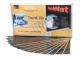 HushMat Cargo and Trunk Kits 10300 HushMat, Kit, Sound Deadening/Insulation, Easiest To Install, 1.5 mm thick, Black, Self-Adhesive, 550 Degrees, 19 sq ft, 12in x 23in, Set of 10 thumbnail 2