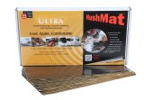 HushMat Floor Kits 10400 HushMat, Floor/Dash Kit, Sound Deadening/Insulation, Easiest To Install, 1.5 mm thick, Black, Self-Adhesive, 38.7 sq ft, 12in x 23in, Set of 20 thumbnail 5