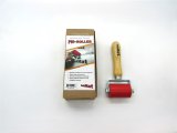 HushMat Pro-Roller Installation Tools 90100 Sound Deadener/Heat Barrier Tool, Pro-Roller, 2 in. Width, Rubber, Wood Handle, Natural Finish, Each thumbnail 1