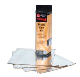 HushMat Multi-Use Kits 10151 HushMat, Multi Use, Sound Deadening/Insulation, Easiest To Install, 1.5 mm thick, Silver, Self-Adhesive, 550 Degrees, 3.7 sq ft, 12in x 11in, Set of 4 thumbnail 9