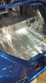 HushMat Cargo and Trunk Kits 10301 HushMat, Kit, Sound Deadening/Insulation, Easiest To Install, 1.5 mm thick, Silver, Self-Adhesive, 550 Degrees, 19 sq ft, 12in x 23in, Set of 10 thumbnail 6