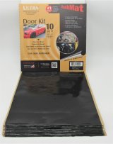 HushMat Door Kits 10200 HushMat, Kit, Sound Deadening/Insulation, Easiest To Install, 1.5 mm thick, Black, Self-Adhesive, 550 Degrees, 10 sq ft, 12in x 12in, Set of 10 thumbnail 6