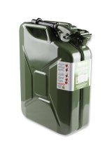 5.3 Gallons Anvil Off-Road Jerry Can 3008AOR Can, Gallons/20 Liters, Gas, Diesel, Kerosene, Steel, Green, Each thumbnail 2