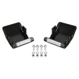 Anvil Off-Road Shock Mount Skid Plates 507AOR Plates, Location, Solid Style, Steel, Black Powdercoated, Bolt-on, Ford, Pair thumbnail 3