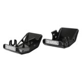 Anvil Off-Road Shock Mount Skid Plates 507AOR Plates, Location, Solid Style, Steel, Black Powdercoated, Bolt-on, Ford, Pair thumbnail 5