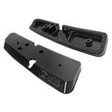 Anvil Off-Road Mirror LED Light Mounts 628-28AOR Mount Brackets, Mounts, Bracket Location, Aluminum, Black, Ford, Pair thumbnail 4