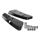 Anvil Off-Road Mirror LED Light Mounts 628-28AOR Mount Brackets, Mounts, Bracket Location, Aluminum, Black, Ford, Pair thumbnail 5