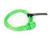 Voodoo Offroad Soft Shackles 1500003A Tow Shackle, Shackle, 25,000 lbs. Rating, 7.000 in. Length, Nylon, Green, Each thumbnail 1