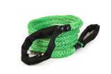 Voodoo Offroad 2.0 Santeria Series Recovery Ropes 1300001A Rope, 20 ft. Length, 0.850 in. Width, 24,500 lbs. Rating, Nylon, Green, Each thumbnail 1