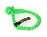 Voodoo Offroad Soft Shackles 1500001A Tow Shackle, Shackle, 20,000 lbs. Rating, 8.000 in. Length, Nylon, Green, Each thumbnail 1