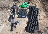 Voodoo Offroad Road Recovery Kits P000044 Off-Road Kit, Traction Board, Shovel, Tire Repair, Fire Starter, Rope, Tree Saver, Kit thumbnail 1