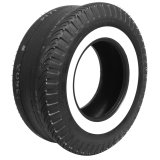 Coker Firestone Dragster Tires 10-15 Tire, Dragster, 10.00-15, Bias Ply, Whitewall, Each thumbnail 2