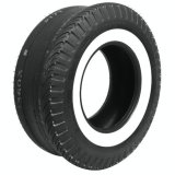 Coker Firestone Dragster Tires 10-15 Tire, Dragster, 10.00-15, Bias Ply, Whitewall, Each thumbnail 3