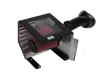 Cold Air Inductions Intake Systems 512-0101-B Intake, Air, Red Filter, Black Powdercoated Aluminum Tube, Cadillac, Chevy, GMC, Kit thumbnail 1