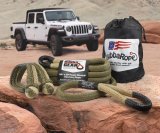 Bubba Rope Off-Road Jeep Recovery Gear Sets 176855BKG Set, 3/4 in. Diameter, 20 ft. Long, Desert Tan Eyelets, with Shackles, Bag, Kit thumbnail 1