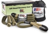 Bubba Rope Off-Road Jeep Recovery Gear Sets 176855BKG Set, 3/4 in. Diameter, 20 ft. Long, Desert Tan Eyelets, with Shackles, Bag, Kit thumbnail 2