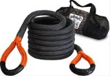 Bubba Rope Big Ropes 176720ORG Tow Rope, Bubba, 1 1/4 in. diameter, 30 ft. Length, 52,300 lbs. Breaking Strength, Orange Eyes, Nylon, Each thumbnail 2