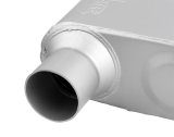 FlowMonster 1-Chamber Steel 2.5 Inch Muffler 42513-FM Muffler, FlowMonster, Aggressive Sound, 1-Chamber, 2.50 in. Single Inlet, 2.50 in. Single Outlet, Steel, Aluminized, Universal, Each thumbnail 3