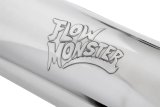 FlowMonster 1-Chamber 409 Stainless Steel 2.5 Inch Muffler 14416-FM Muffler, 1-Chamber, Staight-Through, 2.50 in. Inlet/Outlet, Round, 20.00 in. Length, 4.00 in. Diameter, Stainless, Polished, Each thumbnail 4