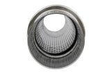 FlowMonster 1-Chamber 409 Stainless Steel 3 Inch Muffler 14419-FM Muffler, 1-Chamber, Staight-Through, 3.00 in. Inlet/Outlet, Round, 20.00 in. Length, 4.00 in. Diameter, Stainless, Polished, Each thumbnail 1