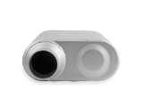 FlowMonster 2-Chamber Steel 2.5 Inch Muffler 42543-FM Muffler, FlowMonster, Aggressive Sound, 2-Chamber, 2.50 in. Single Inlet, 2.50 in. Single Outlet, Steel, Aluminized, Universal, Each thumbnail 7