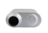 FlowMonster 2-Chamber Steel 2.5 Inch Muffler 42541-FM Muffler, FlowMonster, Aggressive Sound, 2-Chamber, 2.50 in. Single Inlet, 2.50 in. Single Outlet, Steel, Aluminized, Universal, Each thumbnail 7