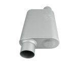 FlowMonster 2-Chamber Steel 3 Inch Muffler 43043-FM Muffler, FlowMonster, Aggressive Sound, 2-Chamber, 3.00 in. Single Inlet, 3.00 in. Single Outlet, Steel, Aluminized, Universal, Each thumbnail 3
