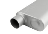 FlowMonster 2-Chamber Steel 3 Inch Muffler 43043-FM Muffler, FlowMonster, Aggressive Sound, 2-Chamber, 3.00 in. Single Inlet, 3.00 in. Single Outlet, Steel, Aluminized, Universal, Each thumbnail 4