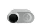 FlowMonster 2-Chamber Steel 3 Inch Muffler 43043-FM Muffler, FlowMonster, Aggressive Sound, 2-Chamber, 3.00 in. Single Inlet, 3.00 in. Single Outlet, Steel, Aluminized, Universal, Each thumbnail 7
