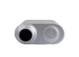 FlowMonster 2-Chamber Steel 2.25 Inch Muffler 42443-FM Muffler, FlowMonster, Aggressive Sound, 2-Chamber, in. Single Inlet, In. Single Outlet, Steel, Aluminized, Universal, Each thumbnail 4