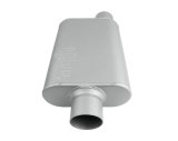 FlowMonster 2-Chamber Steel 3 Inch Muffler 43041-FM Muffler, FlowMonster, Aggressive Sound, 2-Chamber, 3.00 in. Single Inlet, 3.00 in. Single Outlet, Steel, Aluminized, Universal, Each thumbnail 2