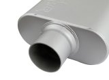 FlowMonster 2-Chamber Steel 3 Inch Muffler 43041-FM Muffler, FlowMonster, Aggressive Sound, 2-Chamber, 3.00 in. Single Inlet, 3.00 in. Single Outlet, Steel, Aluminized, Universal, Each thumbnail 4