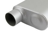 FlowMonster 2-Chamber Steel 3 Inch Muffler 43041-FM Muffler, FlowMonster, Aggressive Sound, 2-Chamber, 3.00 in. Single Inlet, 3.00 in. Single Outlet, Steel, Aluminized, Universal, Each thumbnail 6