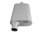 FlowMonster 2-Chamber Steel 2.25 Inch Muffler 42441-FM Muffler, FlowMonster, Aggressive Sound, 2-Chamber, in. Single Inlet, In. Single Outlet, Steel, Aluminized, Universal, Each thumbnail 3