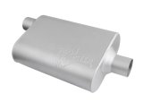 FlowMonster 2-Chamber Steel 2.25 Inch Muffler 42441-FM Muffler, FlowMonster, Aggressive Sound, 2-Chamber, in. Single Inlet, In. Single Outlet, Steel, Aluminized, Universal, Each thumbnail 7