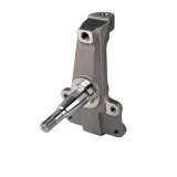 Heidts Pro-G Dropped Spindles SP-110 Spindles, Dropped, Lowered Ride Height, 2.00 in. Drop, Steel, Natural, Fits with Disc Brakes Only, Chevrolet, Pontiac, Pair thumbnail 1